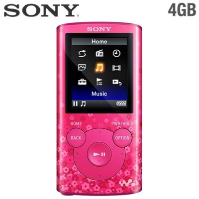 Sony 4GB E Series Walkman MP3 Player - P