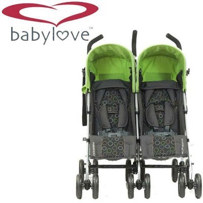 Babylove Twin Odyssey Stroller - Green