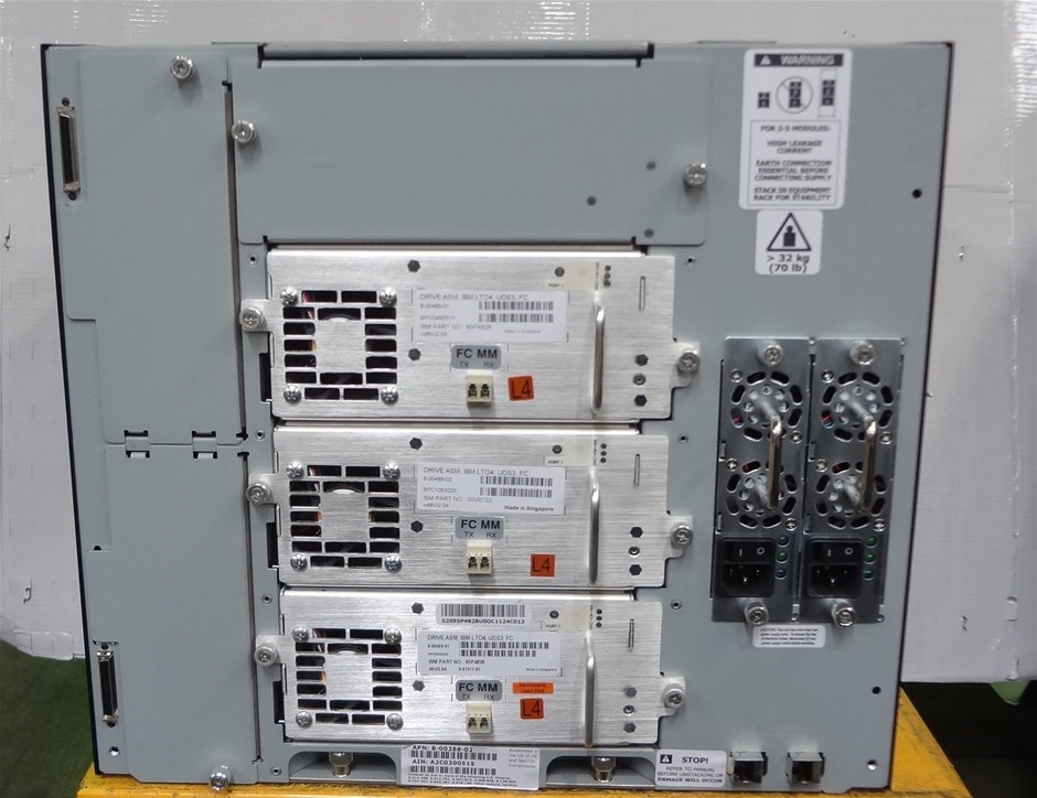 IBM System Storage TS3310 Tape Library 3576E9U, 9U Auction (0001