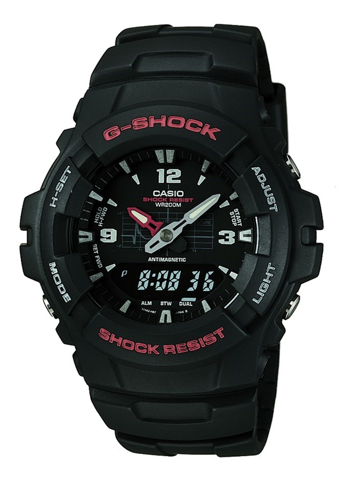 Casio G-Shock Mens Watch G-100-1BVMUR