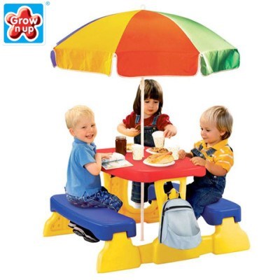 Grow 'n Up Qwikfold Picnic Table