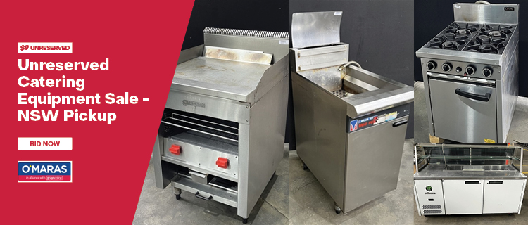 Unreserved Catering Equipment Sale - NSW Pickup