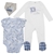 Disney 3pc Romper Baby43 Dumbo-560012-01-White Blue