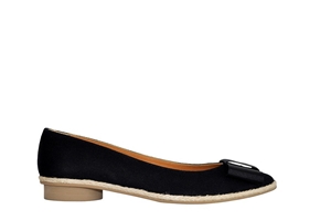 The Fable Collective Bow Flat Espadrille