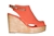 The Fable Collective Canvas Sling Back Wedge