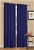 2 x Blue 100% Blockout Eyelet Curtains 180cm x 230cm (Drop)