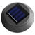 Set of 8 Solar Powered Sensor Lights - Black