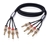 Oehlbach XXL Fusion Four .4B 2.5m High End Bi Ampling Loudspeaker Cable