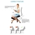 Ergonomic Kneeling Chair - WHITE