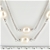 White Pearl & Sterling Silver Multi-Strand Necklace