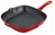 Chassuer Cast Iron Square Grill 25cm Inferno Red