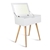 Artiss Dressing Table with Foldaway Mirror- White