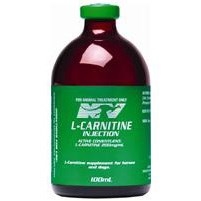 l carnitine injection for animals L-Carnitine Mitachondral Injection 100ml vet-n-pet