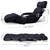 Artiss Adjustable Lounger with Arms - Black