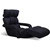 Artiss Adjustable Lounger with Arms - Black