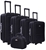5pc Suitcase Trolley Travel Bag Luggage Set BLACK