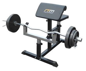 Preacher Curl Bench Weights Commercial B
