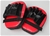 2 x Thai Boxing Punch Focus Gloves Kit Pad Karate Muay Training Red & Black