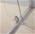 720-800 Finger Pull Wall to Wall Shower Screen By Della Francesca