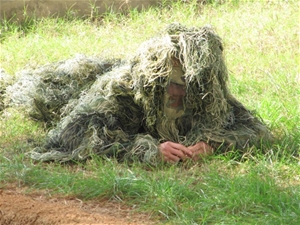 Hunting Sniper Paintball Camo Costume - 