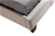 King Single Linen Fabric Bed Frame Beige
