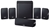 Yamaha YHT-1810 5.1ch Home Theatre Package (Black)