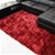 Plush Luxury Shag Rug Red 225x155cm