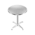 Gardeon Aluminium Adjustable Round Bar Table - Silver