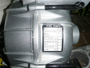 Trash Pump, TP30S, with Honda GX200 Moto
