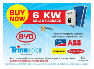 6 KW Solar PV System with Standard Insta