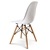 Artiss Set of 2 Retro Beech Wood Dining Chair - White