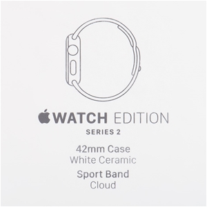 Apple Watch Edition Series2 42mm White C