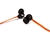 Veho Z-1 Stereo Noise Isolating Headphones - Orange (VEP-003-360Z1GB)