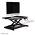 Adjustable Sit Stand Desk Riser Black 70CM