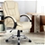 Executive PU Leather Office Computer Chair Beige