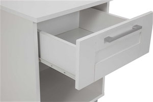 Montreal Bedside Table with 1 Drawer - W