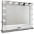 Embellir Make Up Mirror with LED Lights - Silver