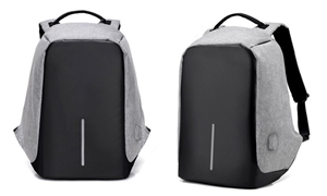 Milano Anti Theft Backpack - Grey