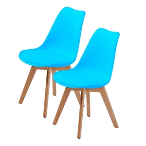 Replica Eames PU Padded Dining Chair - B