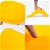 Replica Eames PU Padded Dining Chair - YELLOW X4