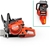Giantz 92CC Commercial Petrol Chain Saw - Red & Black