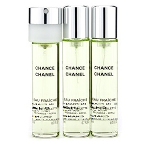 Chanel Chance Eau Fraiche Twist & Spray Eau De Toilette Refill - 3x20ml