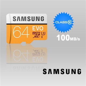 Samsung UHS-I EVO 64GB CLASS 10 100MB MB
