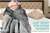 600GSM Double-Sided Queen Faux Mink Blanket - Silver