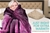 800GSM Heavy Double-Sided Faux Mink Blanket - Purple