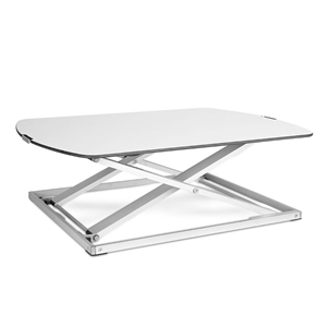 Height Adjustable Standing Desk - White