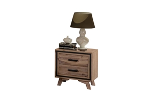 Bedside Table 2 drawer Night Stand with 