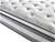 Mattress Euro Top Queen Size Pocket Spring with Fabric Medium Firm 34cm