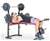 Powertrain Home Gym bench press multi gym with 150 lbs weights