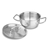 Pro-X Stainless Steel Cookware Set Casserole Pot Lid Frying Pan Saucepan